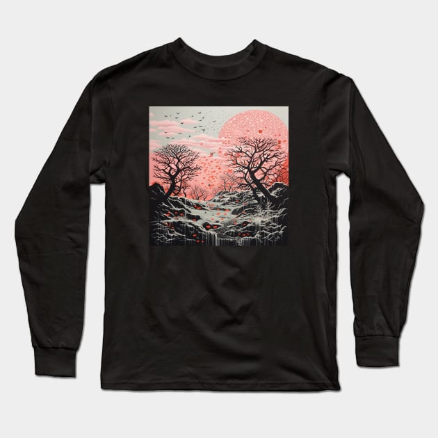 Nature's Screen Impressions Long Sleeve T-Shirt by JoyoSpring